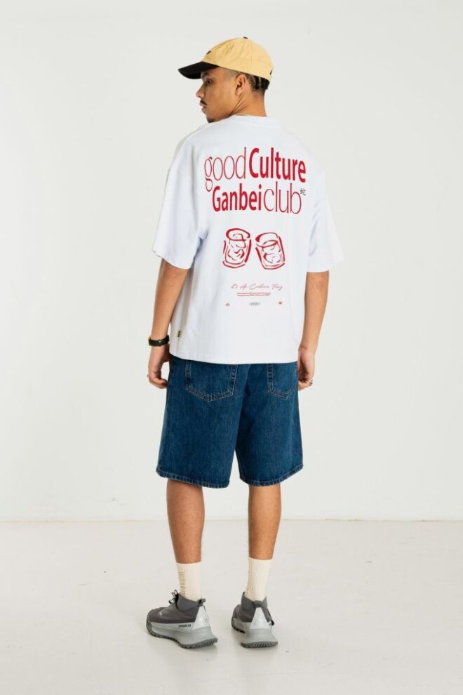 SHIRT WBBAINE GANBEI TEE OFFWHITE