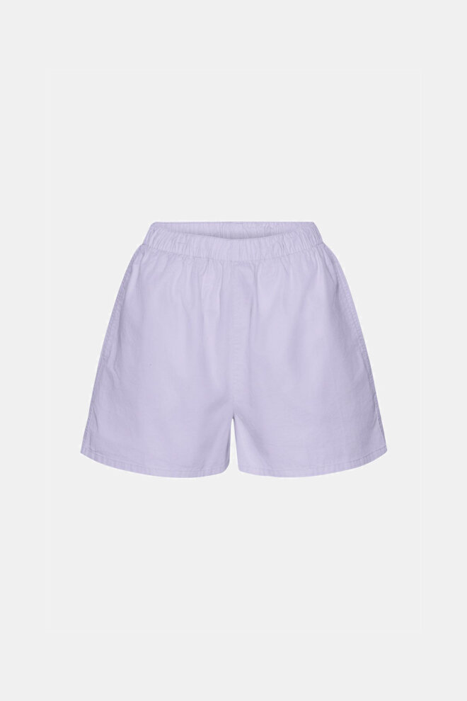 SHORTS WOMEN ORGANIC TWILL SHORTS SOFT LAV