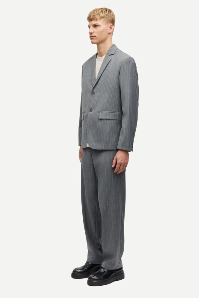 SAKKO SACHO BLAZER JACKET 15438 GREY PINS