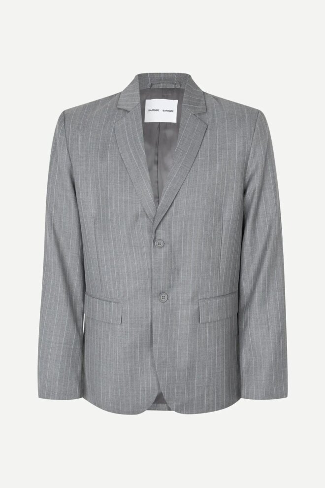 SAKKO SACHO BLAZER JACKET 15438 GREY PINS