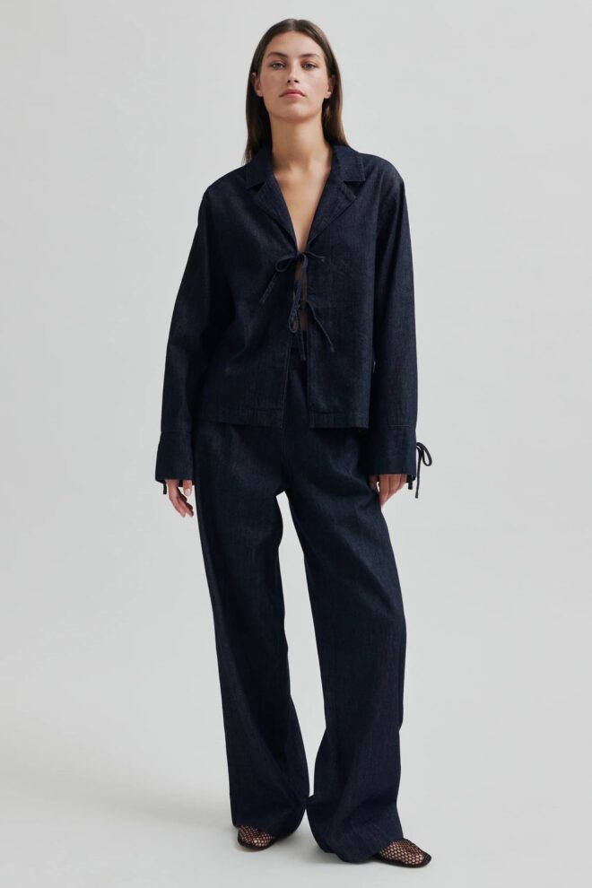BLUSE ALLUET SHIRT DARK BLUE