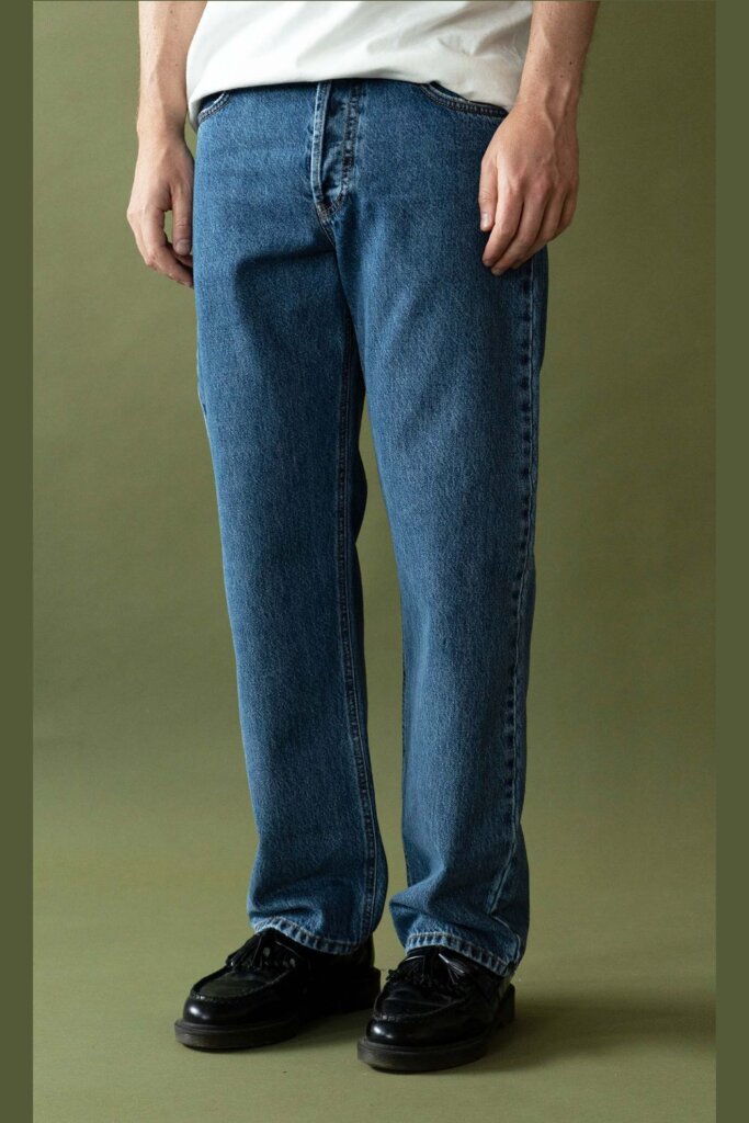 HOSE VINTAGE BLU