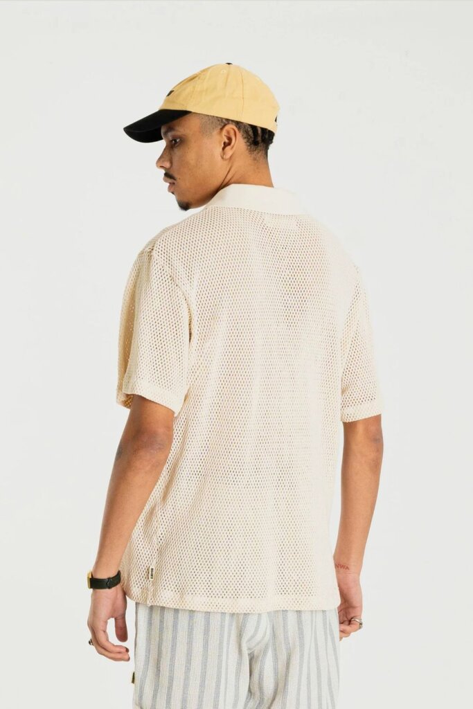 POLO WBMOUL MESH POLO OFF WHITE