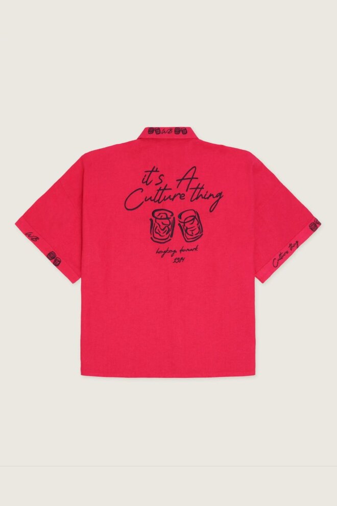 BLUSE WBLUNA EMBROID SHIRT PINK