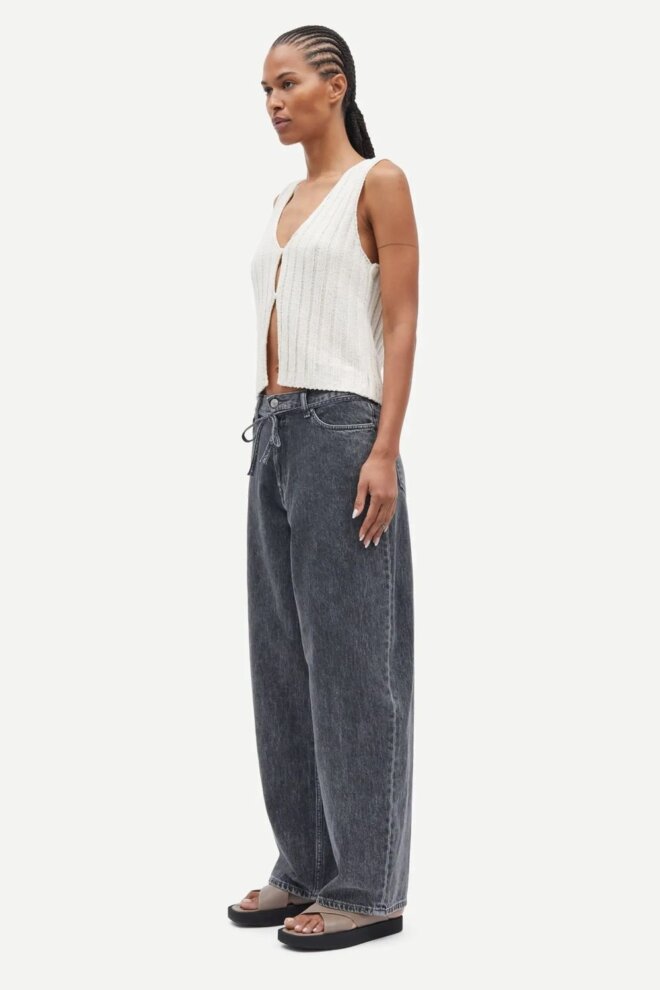 JEANS SAHARPER JEANS BELT 15590 GREY CLOU