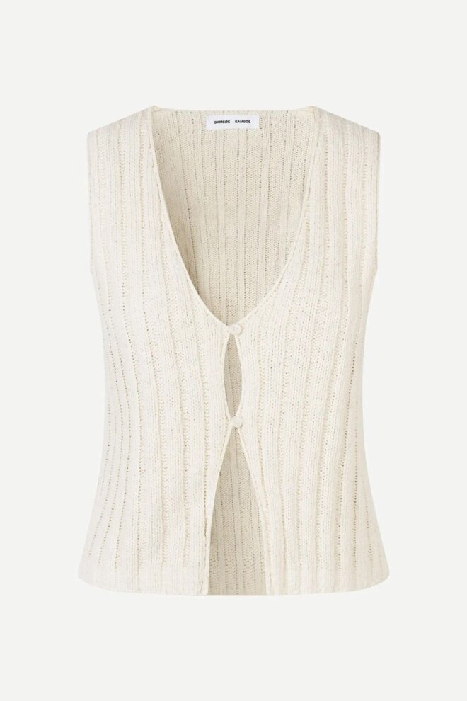 SHIRT SALOU VEST 15178 EGRET