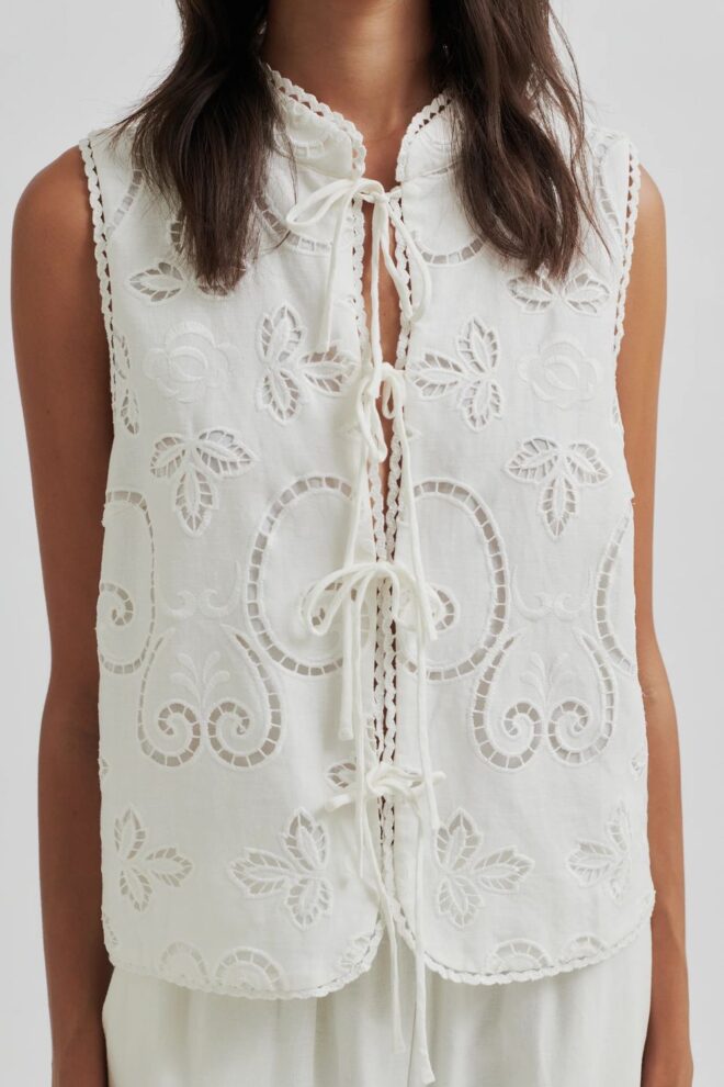 BLUSE VILMA TOP WHITE