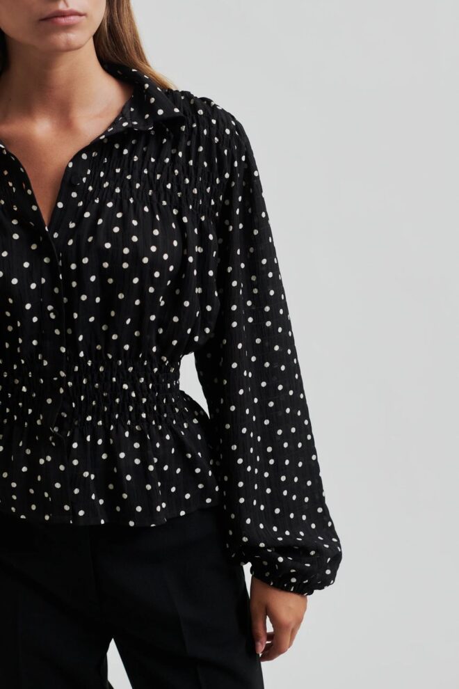 BLUSE TUVA SHIRT BLACK