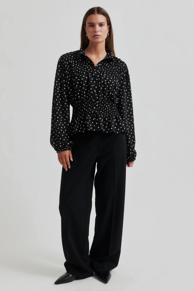 BLUSE TUVA SHIRT BLACK