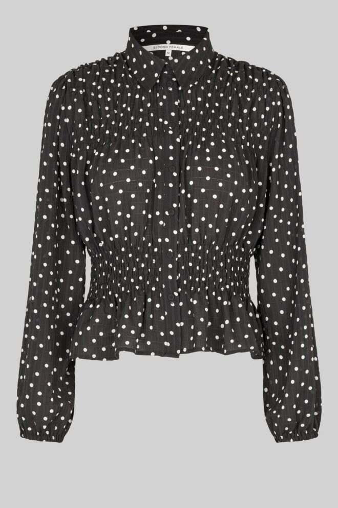 BLUSE TUVA SHIRT BLACK