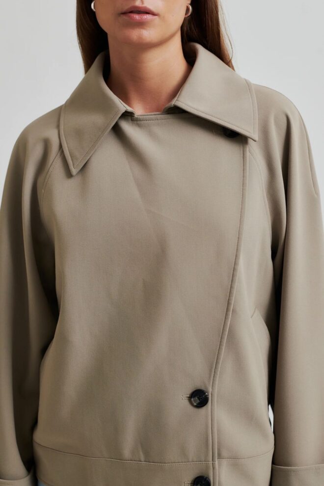 JACKE SILVIE TRENCH JACKET FALLEN ROCK