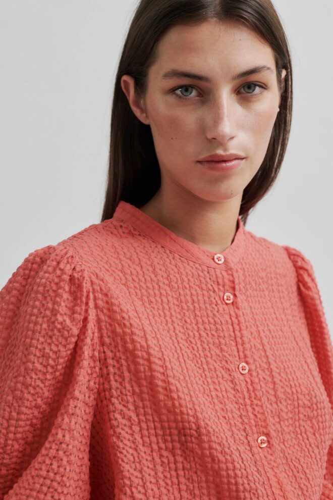 BLUSE TASCHA SHIRT SPICED CORAL