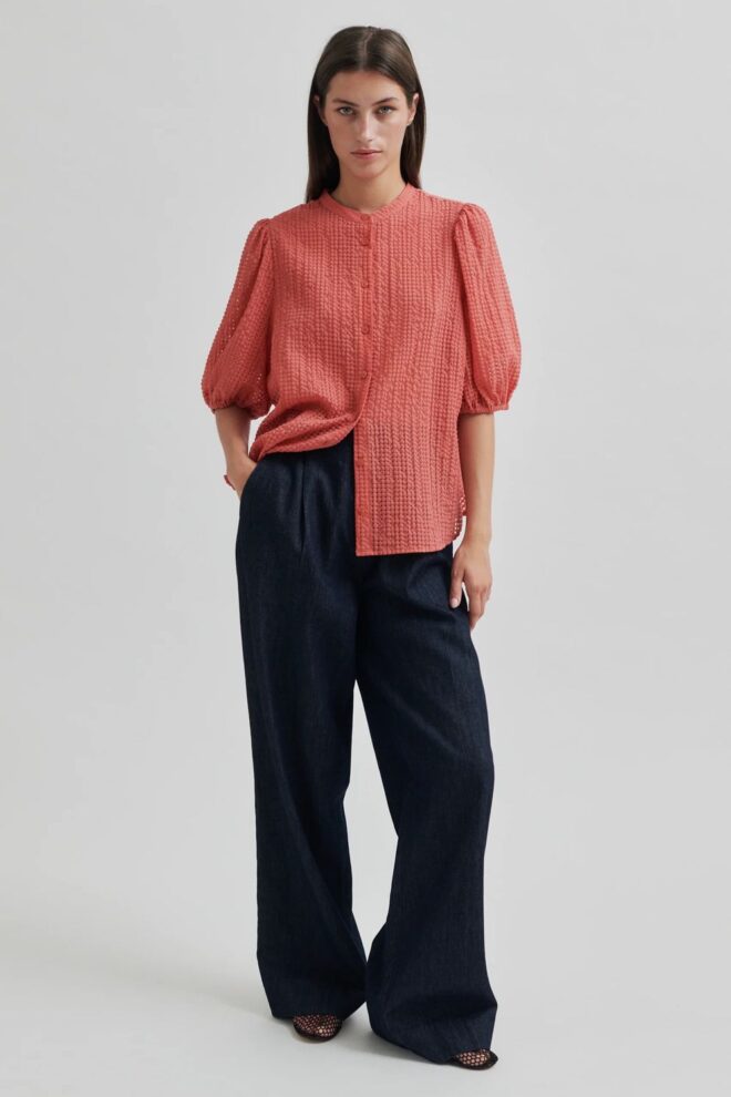 BLUSE TASCHA SHIRT SPICED CORAL