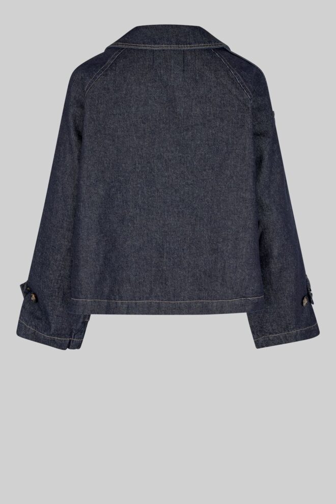 JACKE COLUMBUS TRENCH JACKET DARK BLUE