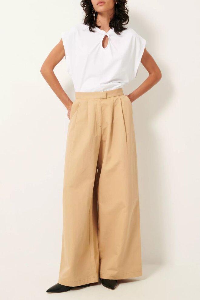 SHIRT TWIST & SHOUT OPTICAL WHITE