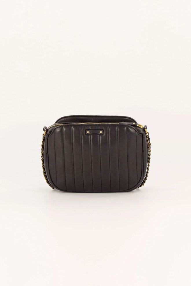 TASCHE DIVINE LEATHER BLACK
