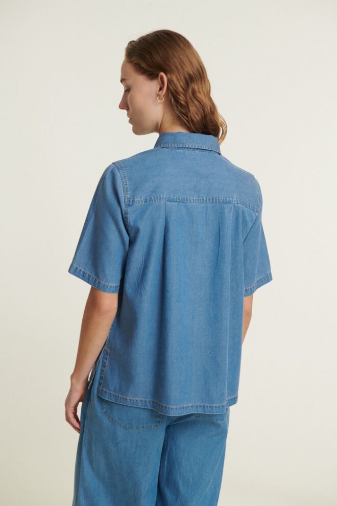 POLO BINE POLO SHIRT LIGHT BLUE