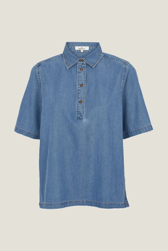 POLO BINE POLO SHIRT LIGHT BLUE