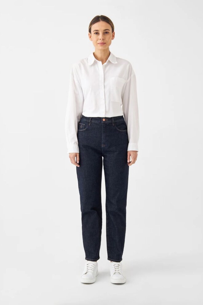 JEANS STARDUST -O-SHAPE 215 DARK INDIGO