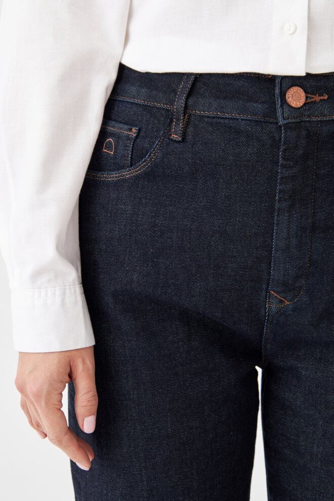 JEANS STARDUST -O-SHAPE 215 DARK INDIGO