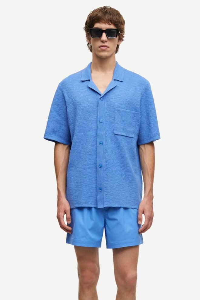 HEMD SALARY SHIRT 15626 BLUE JASPER