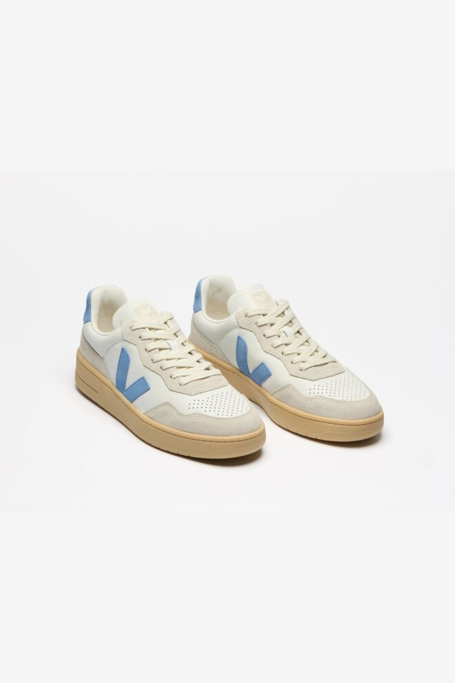 SNEAKER VD20003895A V-90 EXTRA-WHITE_AQUA