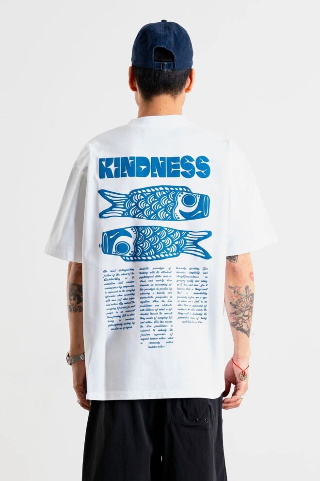 SHIRT WBBAINE KIND TEE WHITE