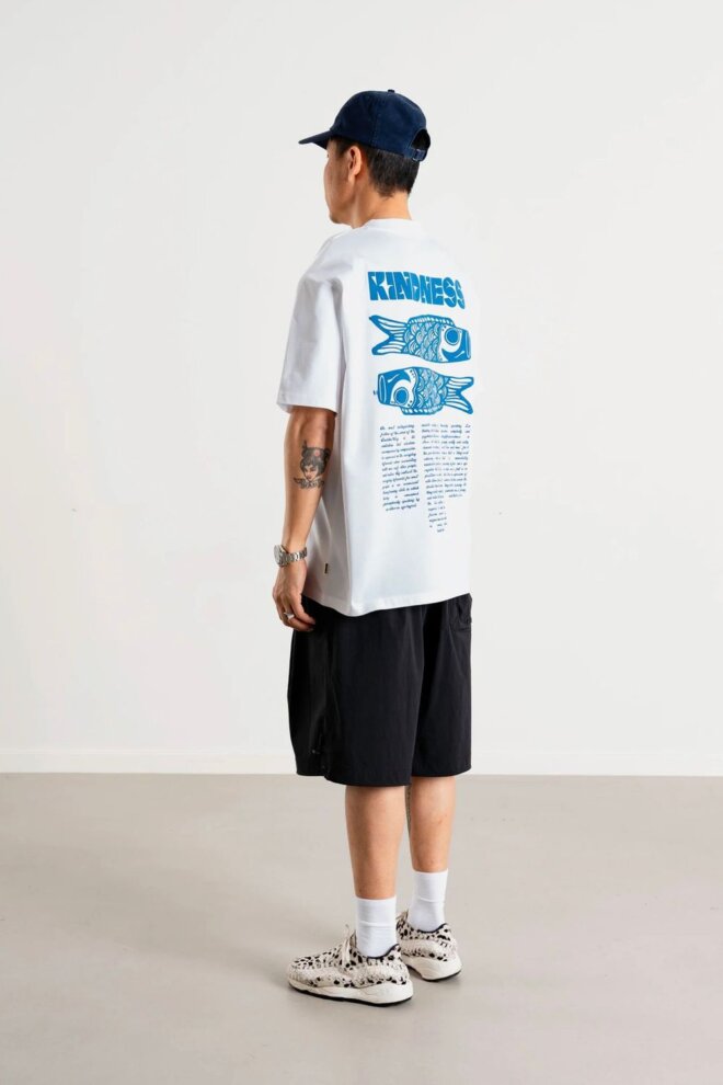 SHIRT WBBAINE KIND TEE WHITE
