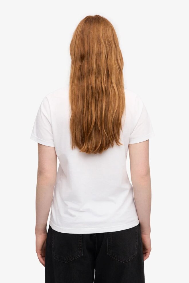 SHIRT WOMEN LIGHT ORGANIC TEE OPTICAL WHI