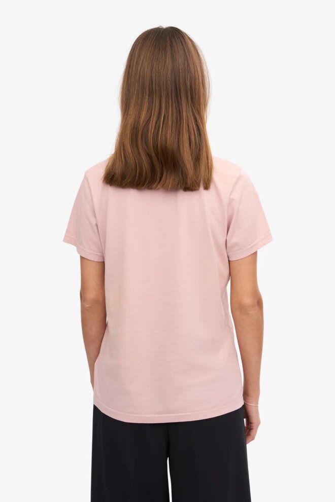 SHIRT WOMEN LIGHT ORGANIC TEE FADED PINK