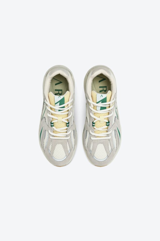 SNEAKER OSERRA CREAM DARK GREEN W