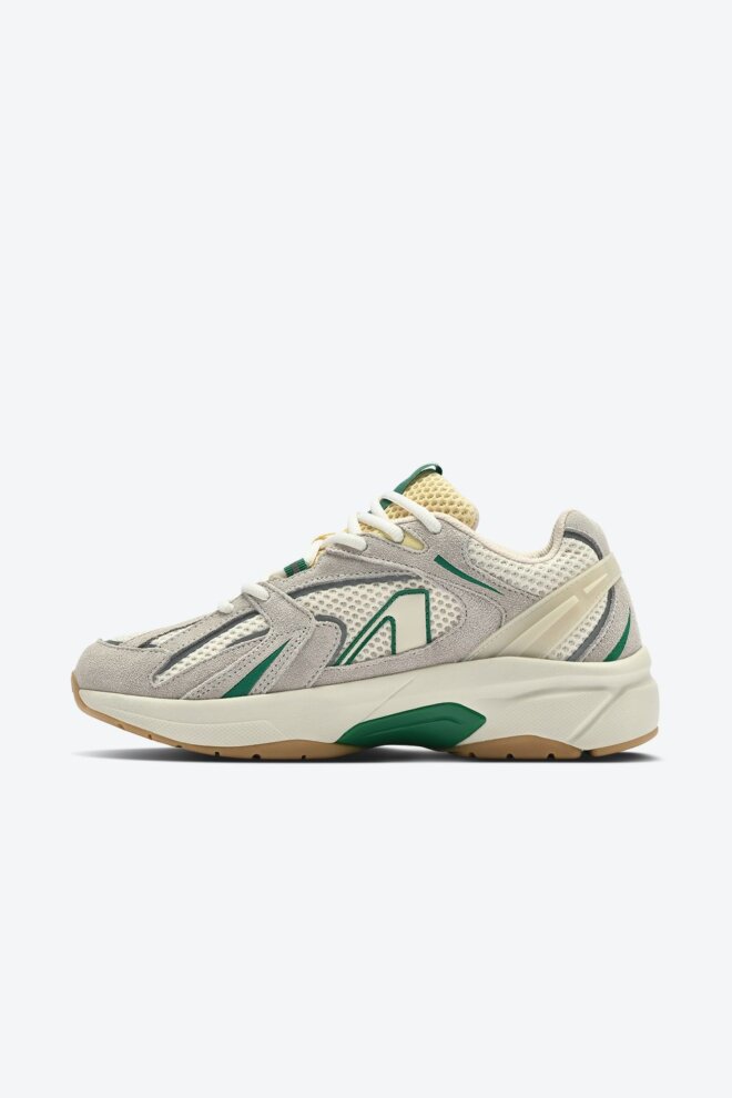 SNEAKER OSERRA CREAM DARK GREEN W