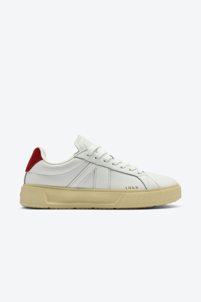 SNEAKER ESSENCE WHITE RED VINTAGE