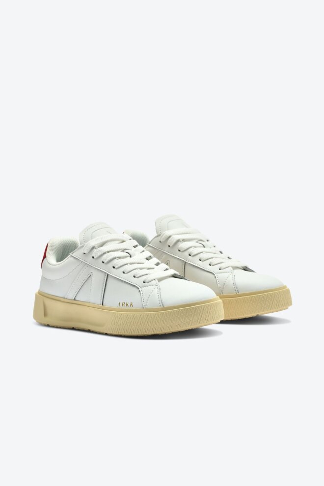 SNEAKER ESSENCE WHITE RED VINTAGE
