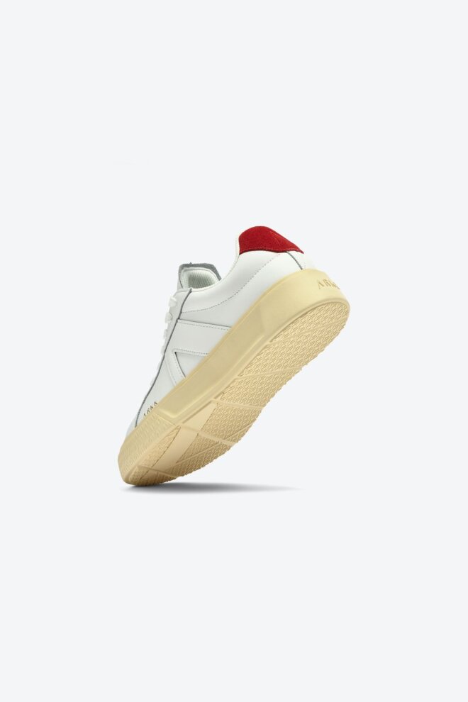 SNEAKER ESSENCE WHITE RED VINTAGE