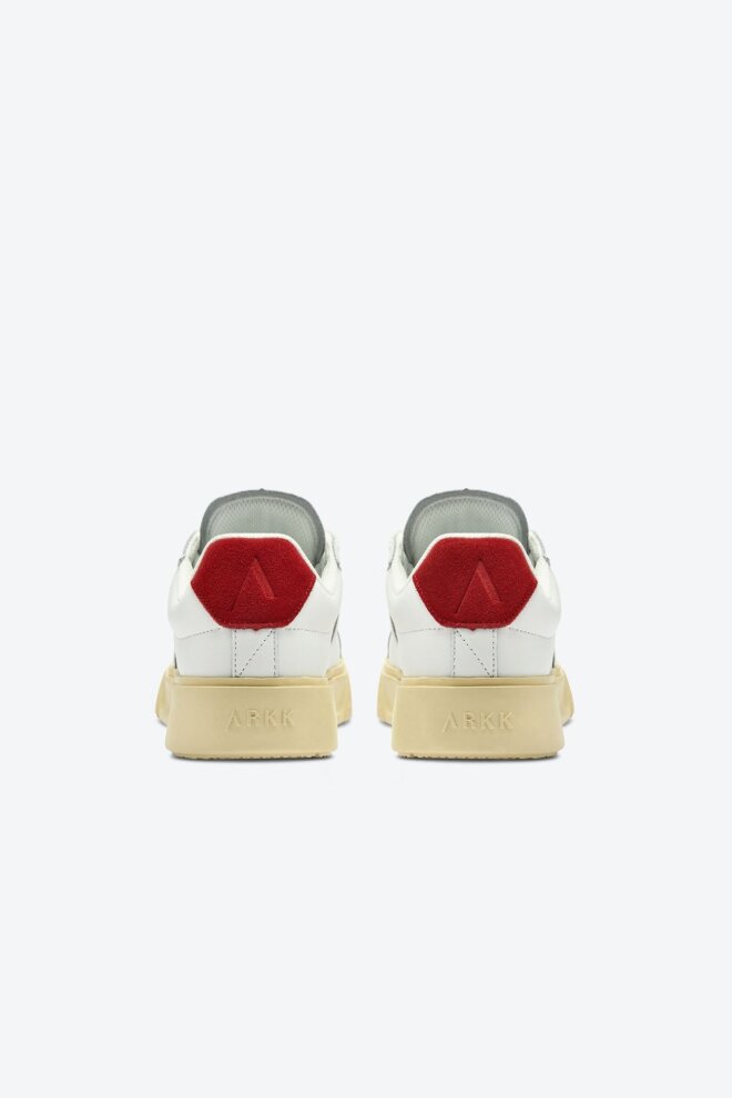 SNEAKER ESSENCE WHITE RED VINTAGE