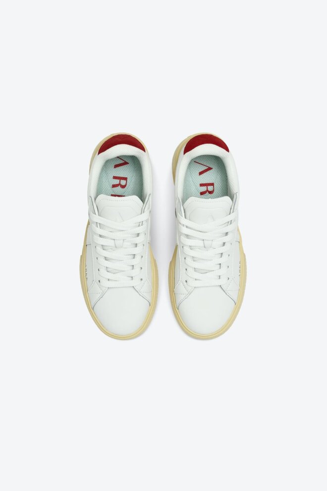 SNEAKER ESSENCE WHITE RED VINTAGE