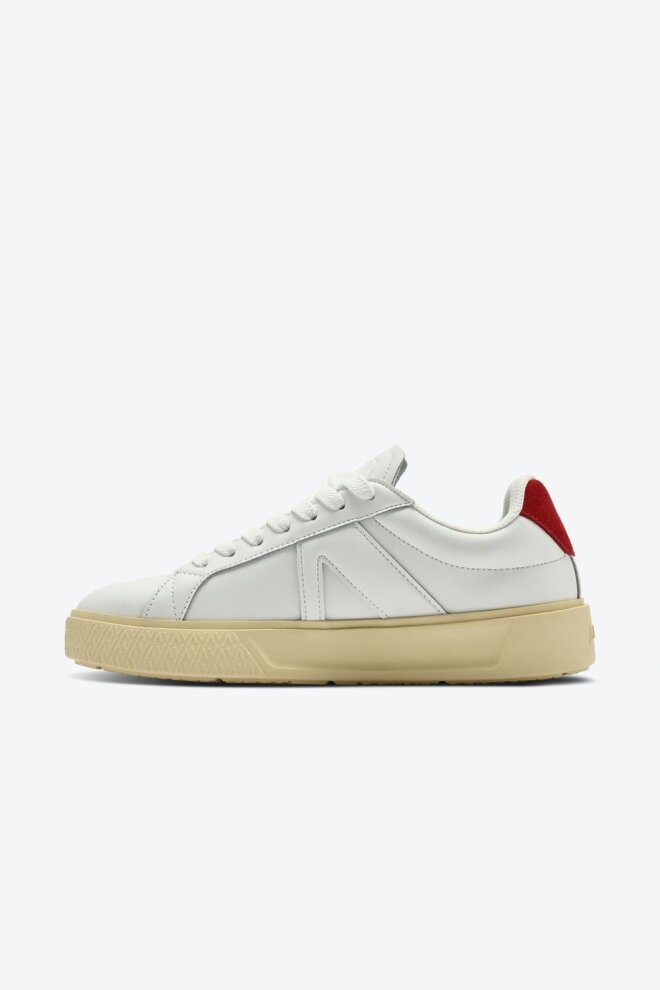 SNEAKER ESSENCE WHITE RED VINTAGE