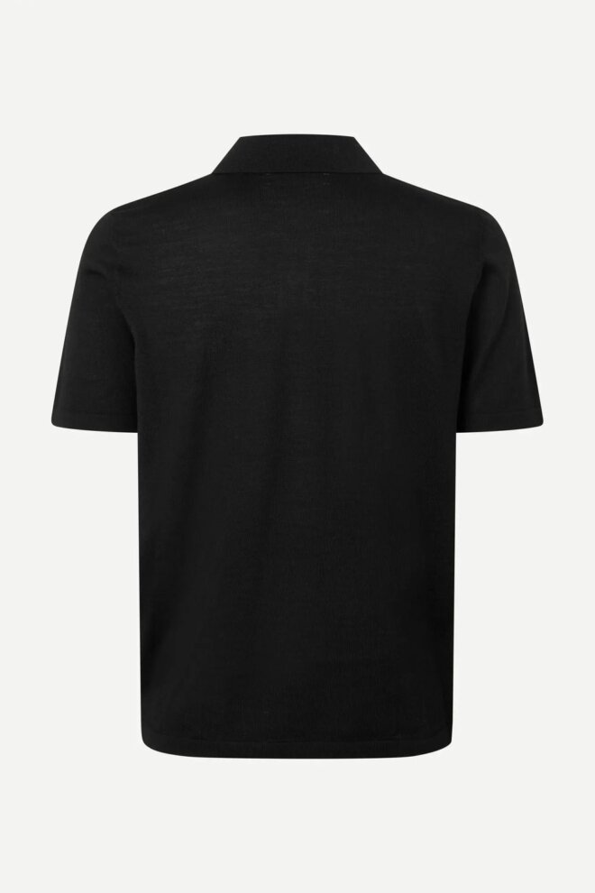 POLO SAROWAN KNIT POLO 15477 BLACK