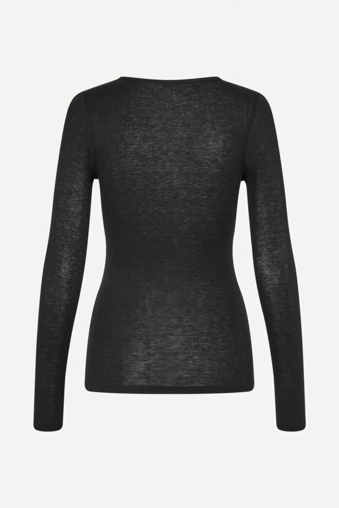 SHIRT SADOU T-SHIRT LS 15466 BLACK