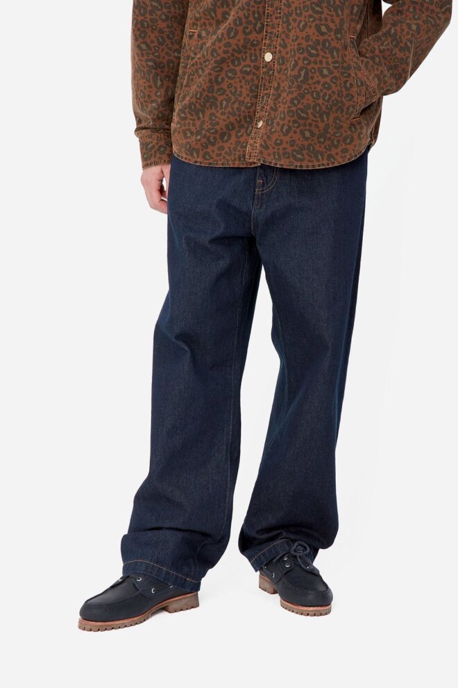 JEANS LANDON PANT BLUE RINSED