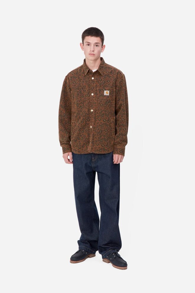 JEANS LANDON PANT BLUE RINSED
