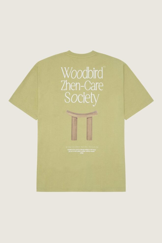 SHIRT WBBAINE ZHEN TEE SAGE GREEN