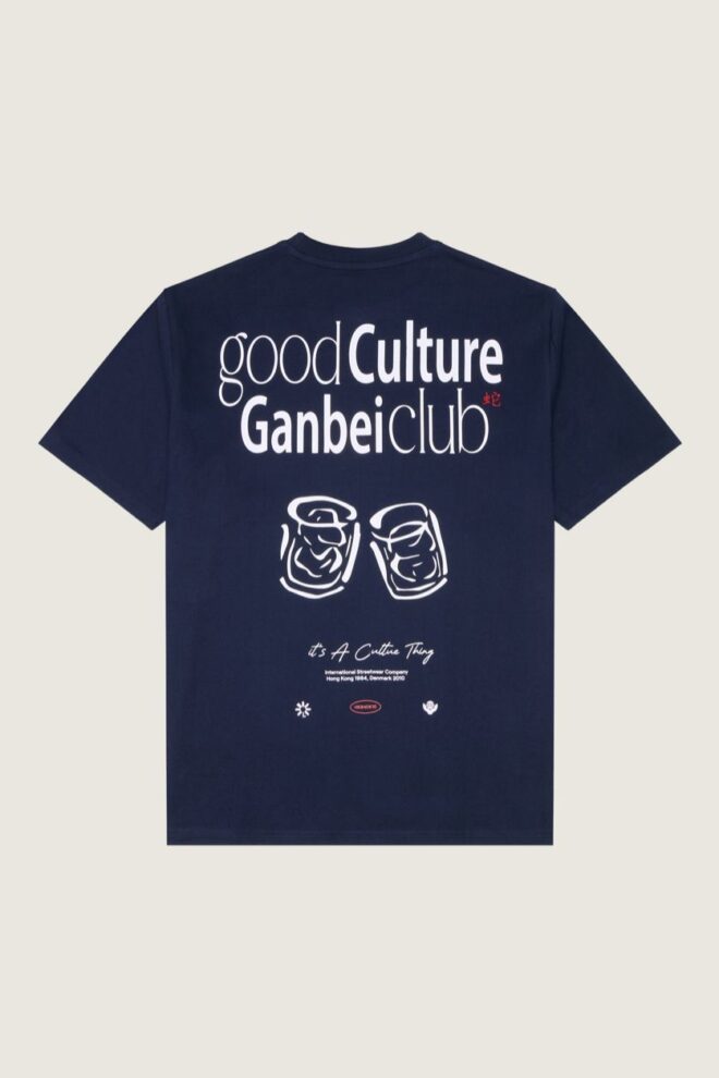 SHIRT WBBAINE GANBEI TEE NAVY BLAZER