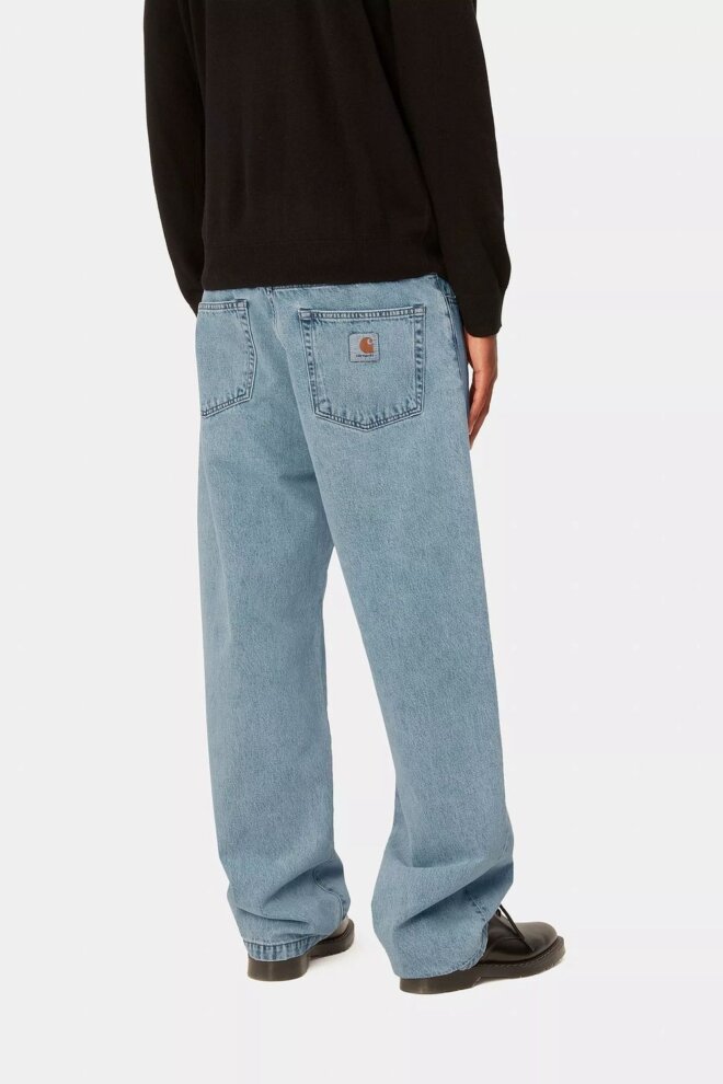 JEANS LANDON PANT DENIM BLUE BLEACHED