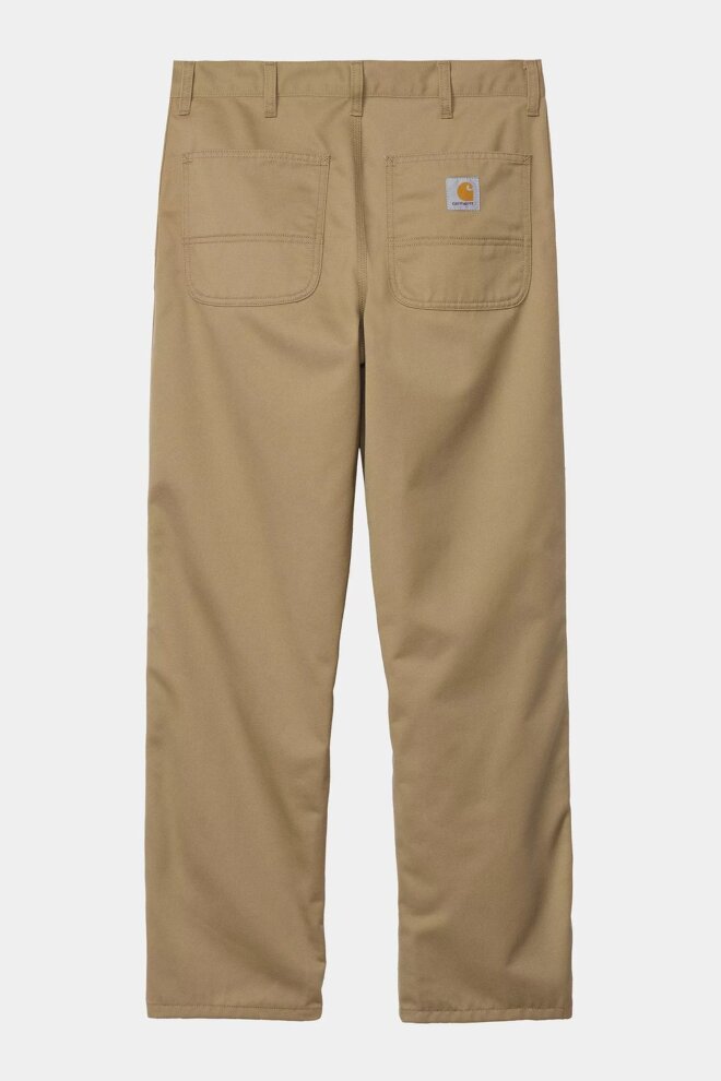 JEANS SIMPLE PANT LEATHER RINSED