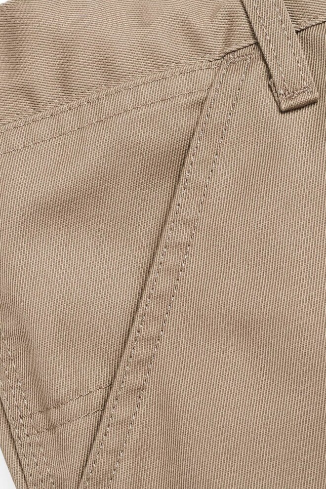 JEANS SIMPLE PANT LEATHER RINSED