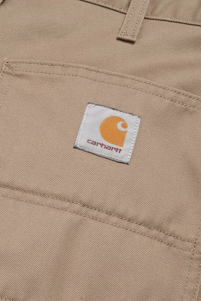 JEANS SIMPLE PANT LEATHER RINSED