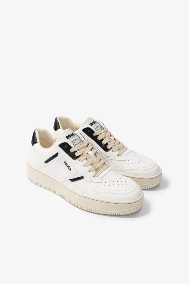 SNEAKER GEN1 W CORN RETRO WHITE&BLACK