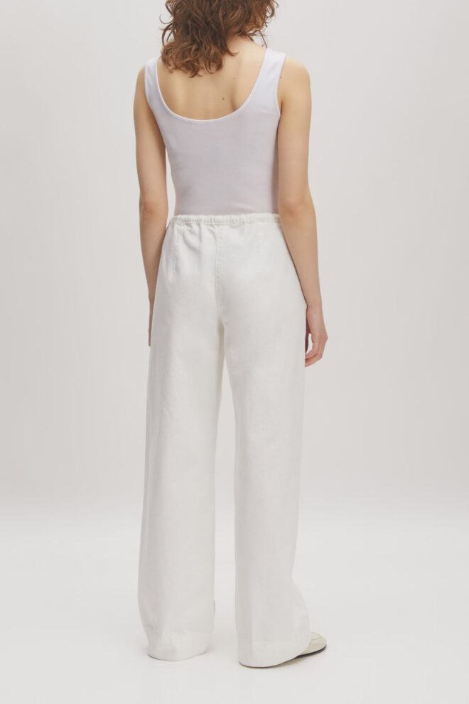 HOSE MABEL DENIM OPTIC WHITE